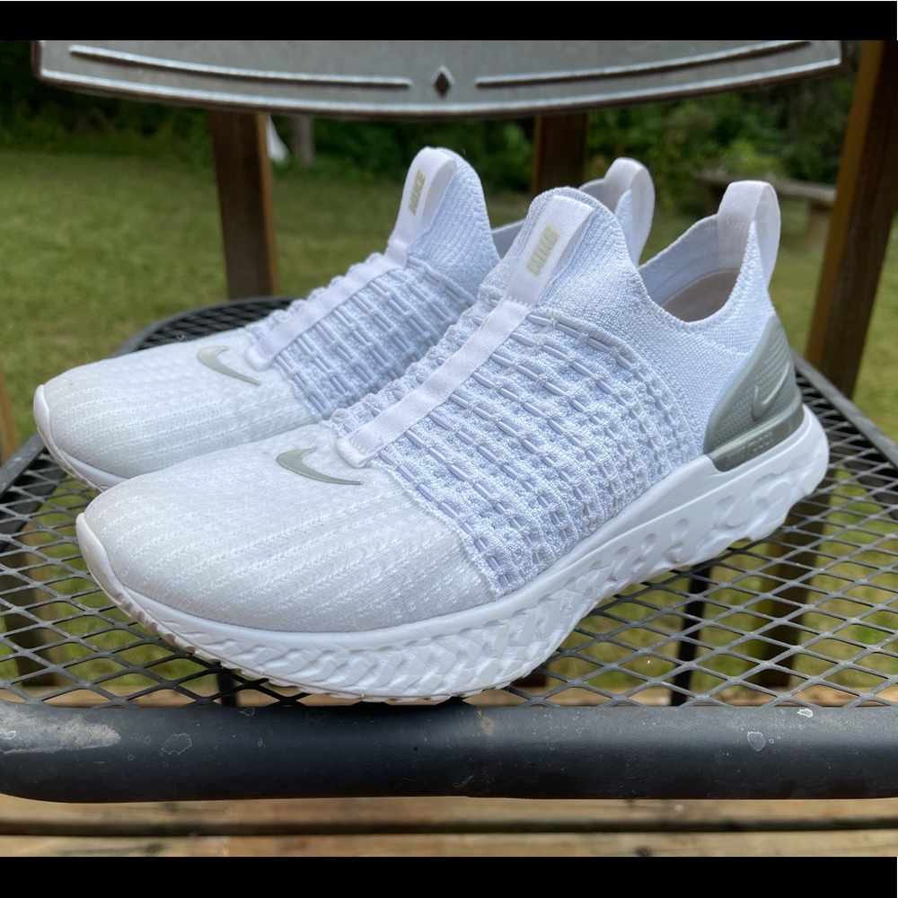 Nike React Phantom Run Flynit - Womens White 8.5
